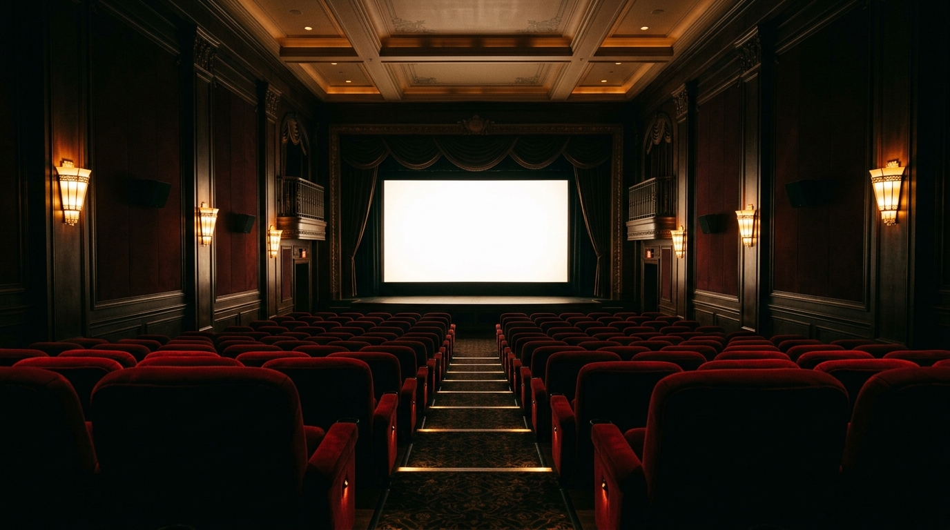 Cinema Auditorium Showreel Screening